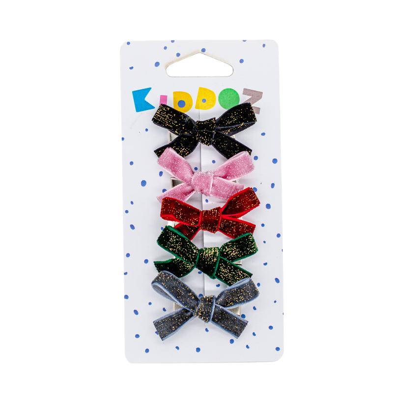 Holiday Bow Hair Clips